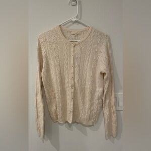 Sezane Ruben Crochet Cardigan